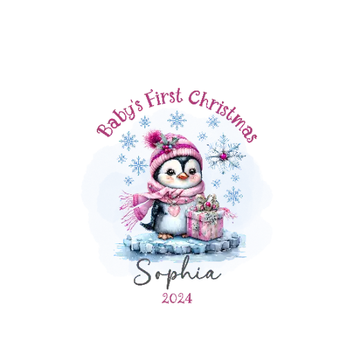Baby Christmas Ornament 2024 27