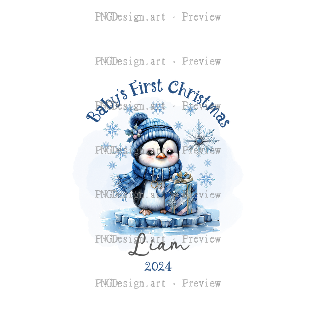 Baby Christmas Ornament 2024 28
