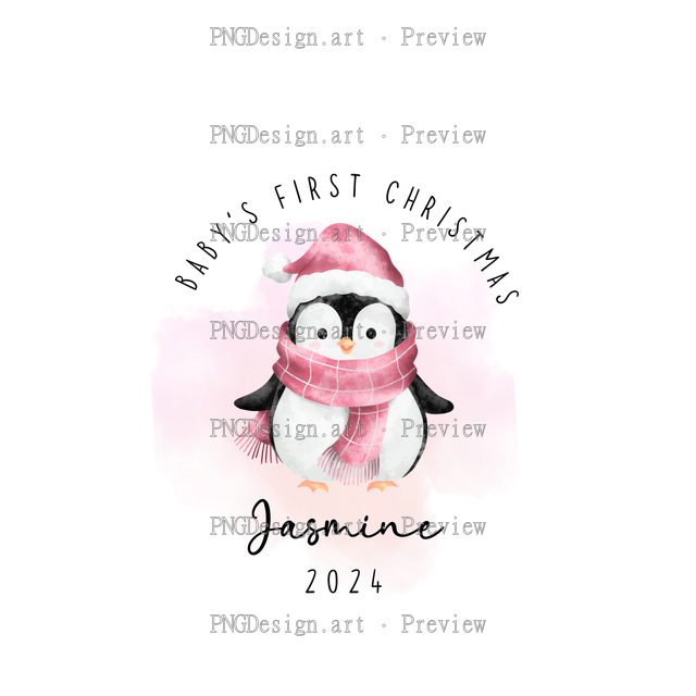 Baby Christmas Ornament 2024 29