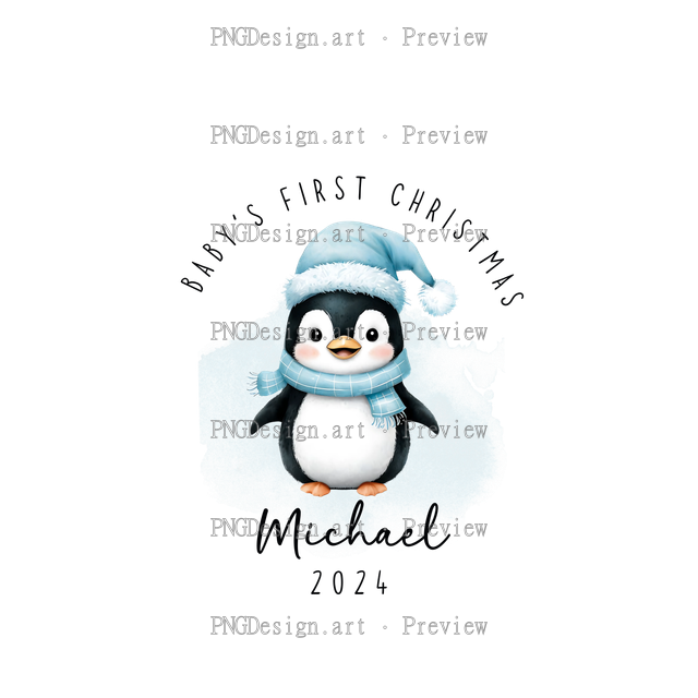 Baby Christmas Ornament 2024 30