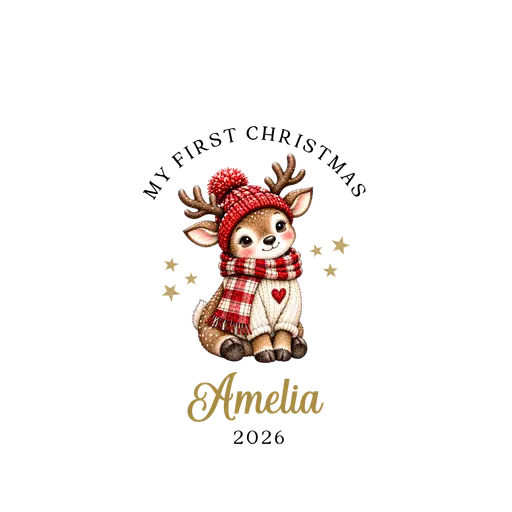 Baby Christmas Ornament 2026-01