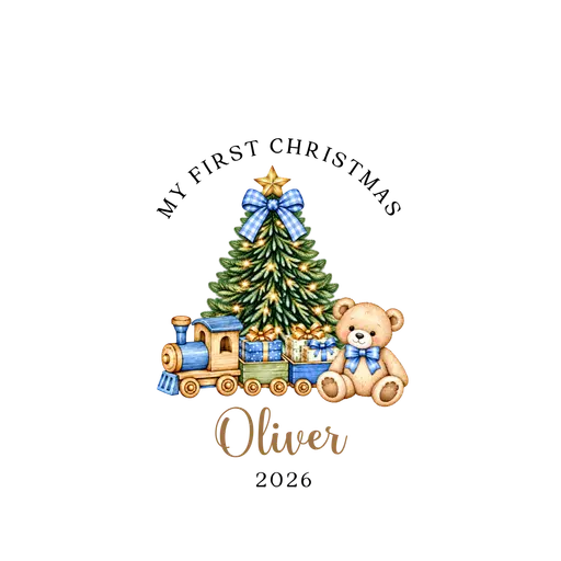 Baby Christmas Ornament 2026-08