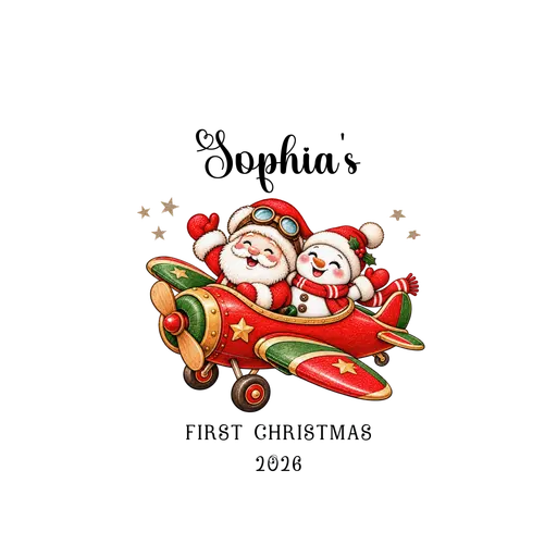 Baby Christmas Ornament 2026-24