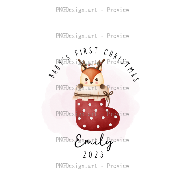 Baby's First Christmas Ornament 12