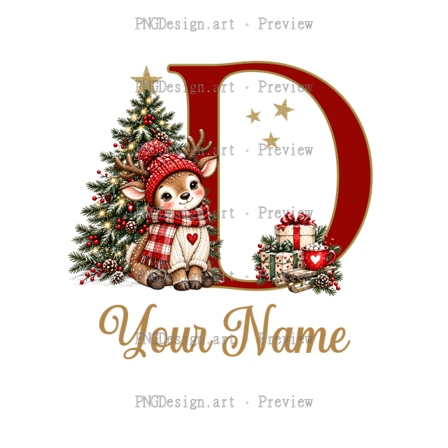 Christmas Alphabet 2026-02 D