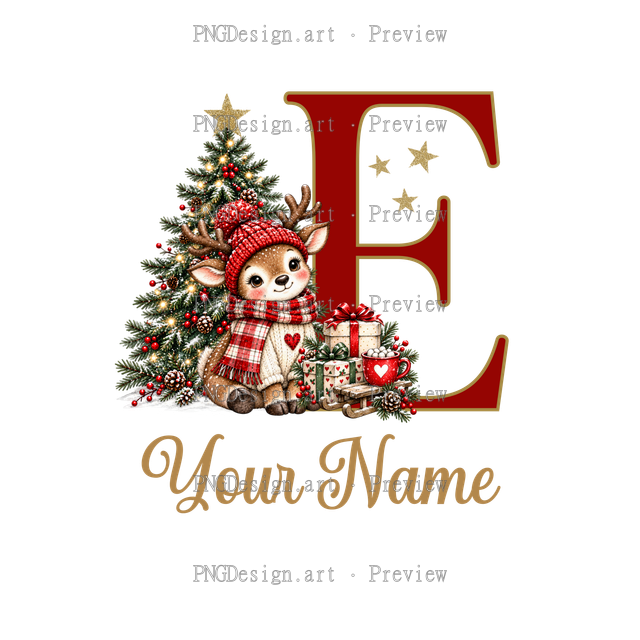 Christmas Alphabet 2026-02 E