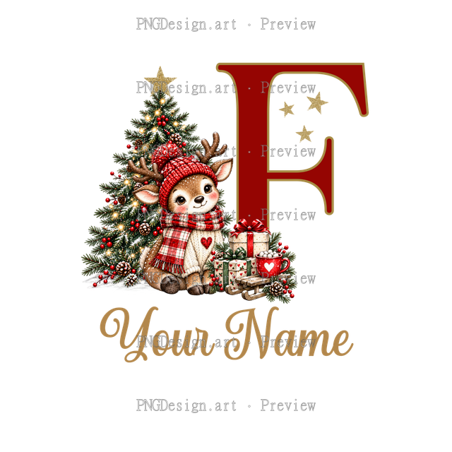 Christmas Alphabet 2026-02 F