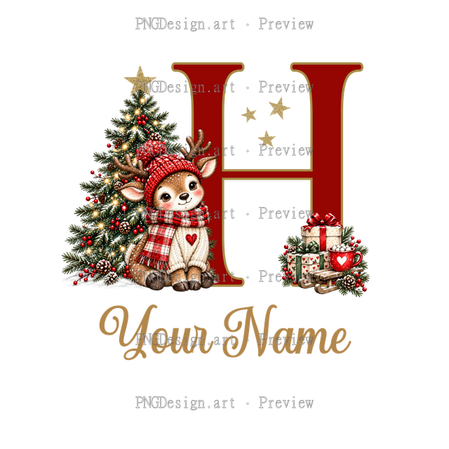 Christmas Alphabet 2026-02 H
