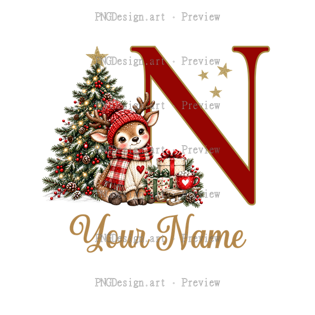 Christmas Alphabet 2026-02 N