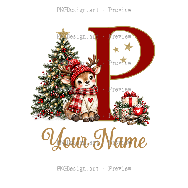 Christmas Alphabet 2026-02 P