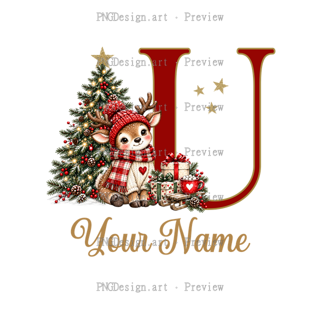 Christmas Alphabet 2026-02 U