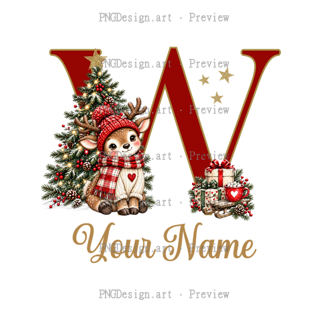 Christmas Alphabet 2026-02 W