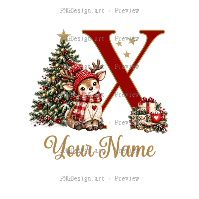 Christmas Alphabet 2026-02 X
