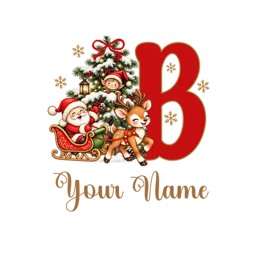 Christmas Alphabet 2026-09 B