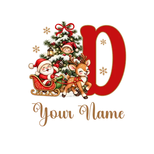 Christmas Alphabet 2026-09 D