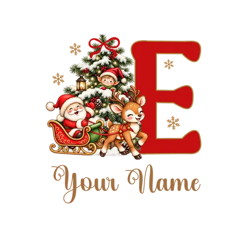 Christmas Alphabet 2026-09 E