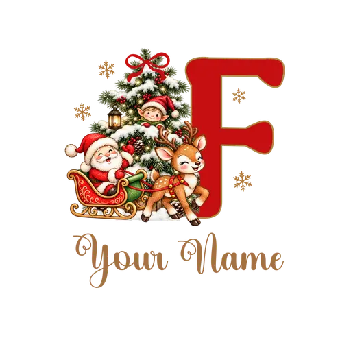 Christmas Alphabet 2026-09 F
