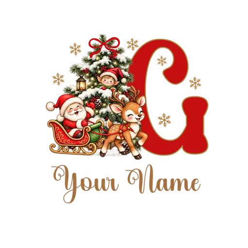 Christmas Alphabet 2026-09 G
