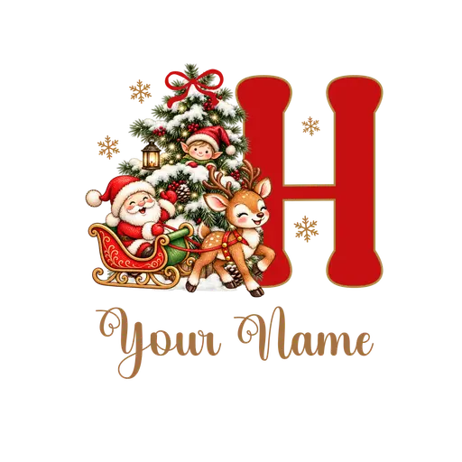 Christmas Alphabet 2026-09 H
