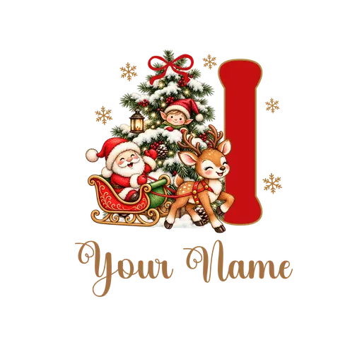 Christmas Alphabet 2026-09 I