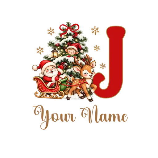 Christmas Alphabet 2026-09 J