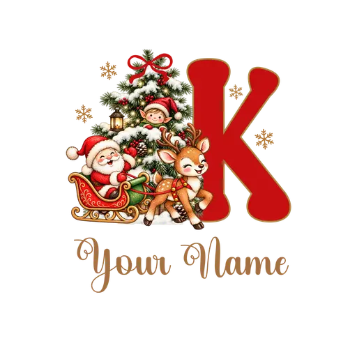 Christmas Alphabet 2026-09 K