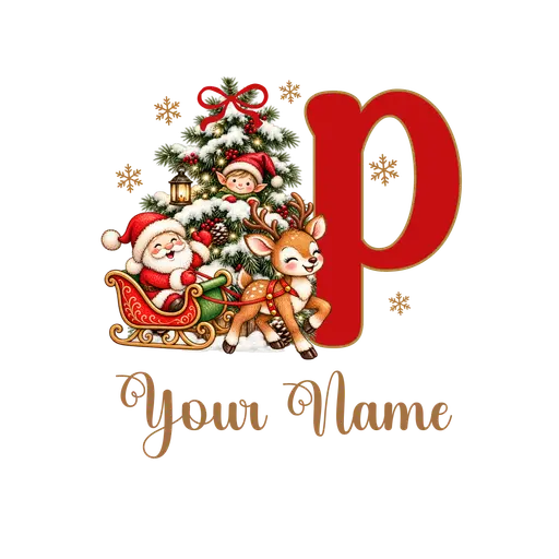Christmas Alphabet 2026-09 P