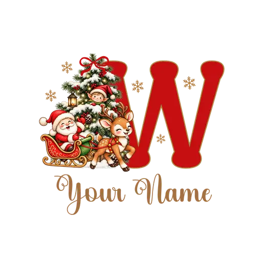 Christmas Alphabet 2026-09 W