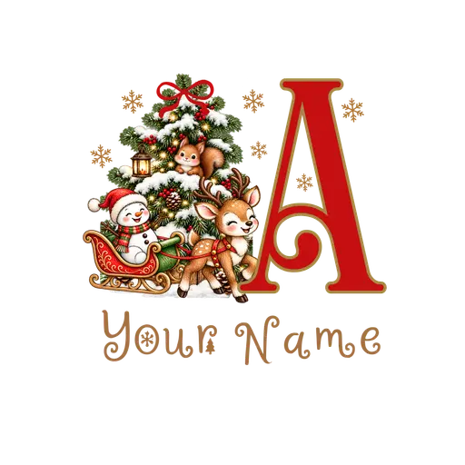 Christmas Alphabet 2026-10 A