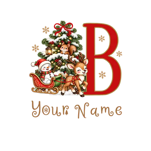 Christmas Alphabet 2026-10 B