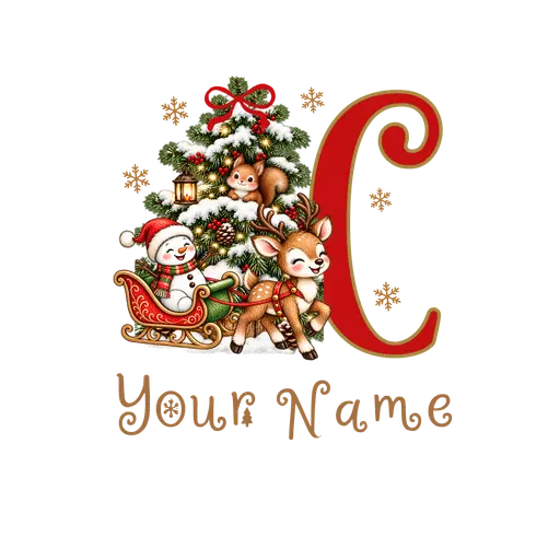 Christmas Alphabet 2026-10 C