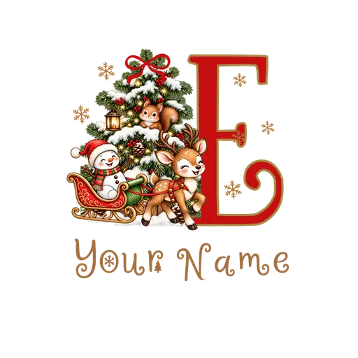 Christmas Alphabet 2026-10 E