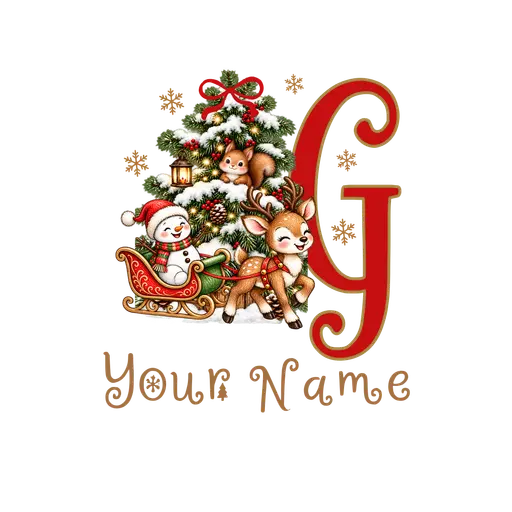 Christmas Alphabet 2026-10 G