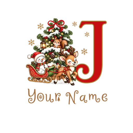 Christmas Alphabet 2026-10 J