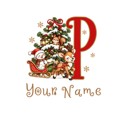 Christmas Alphabet 2026-10 P