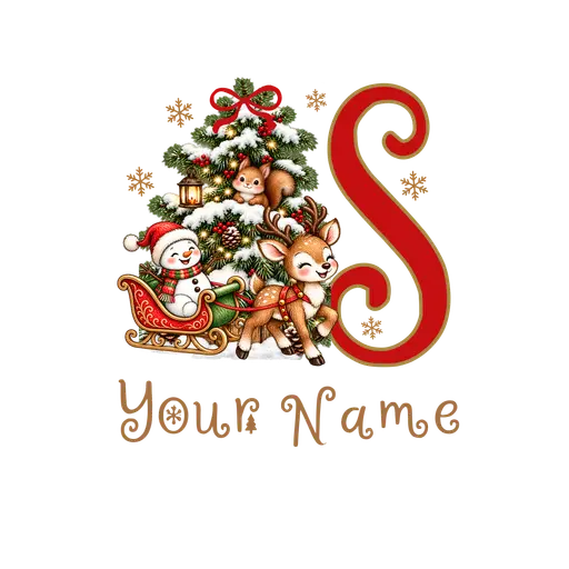 Christmas Alphabet 2026-10 S