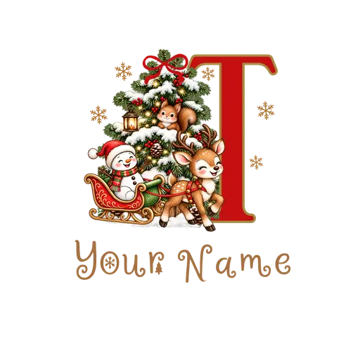 Christmas Alphabet 2026-10 T