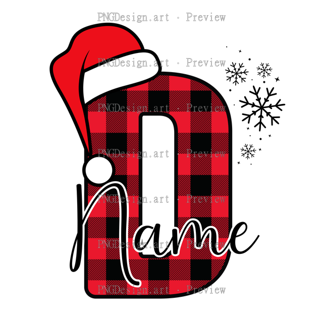 Christmas Alphabet D