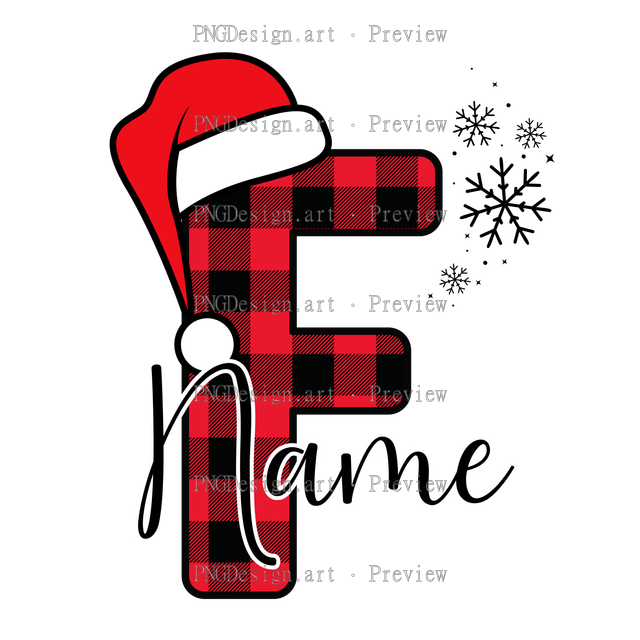 Christmas Alphabet F