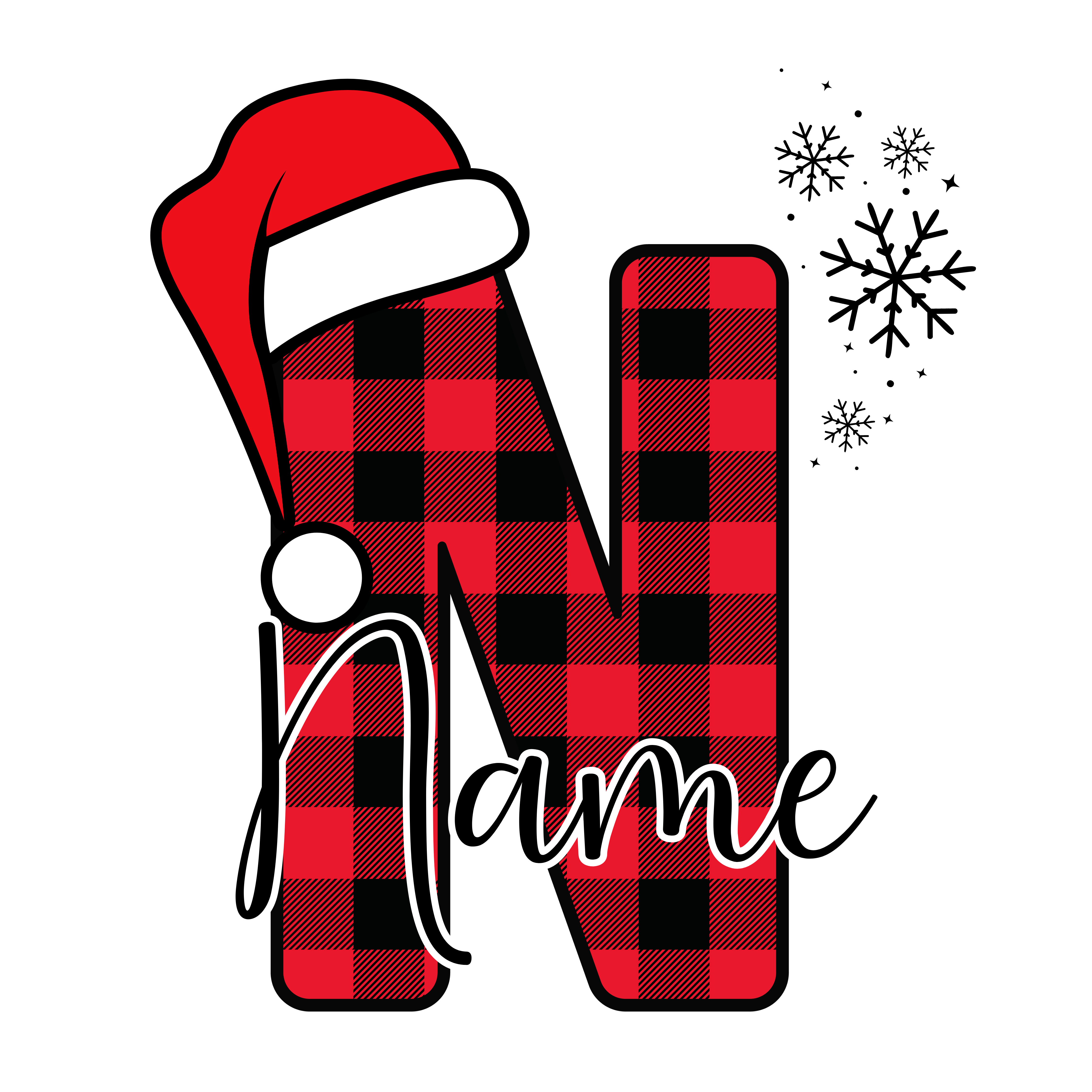 Christmas Alphabet N
