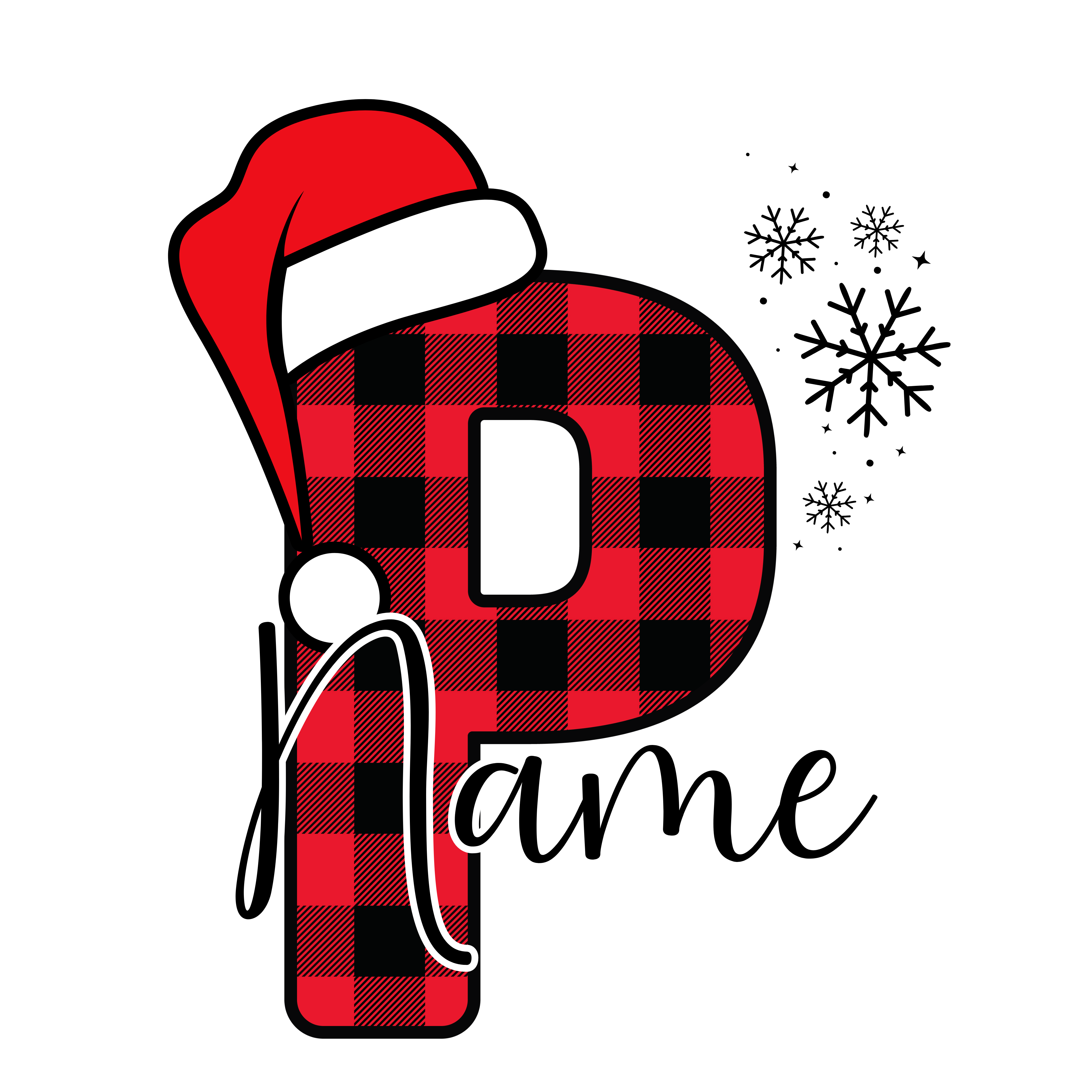 Christmas Alphabet P