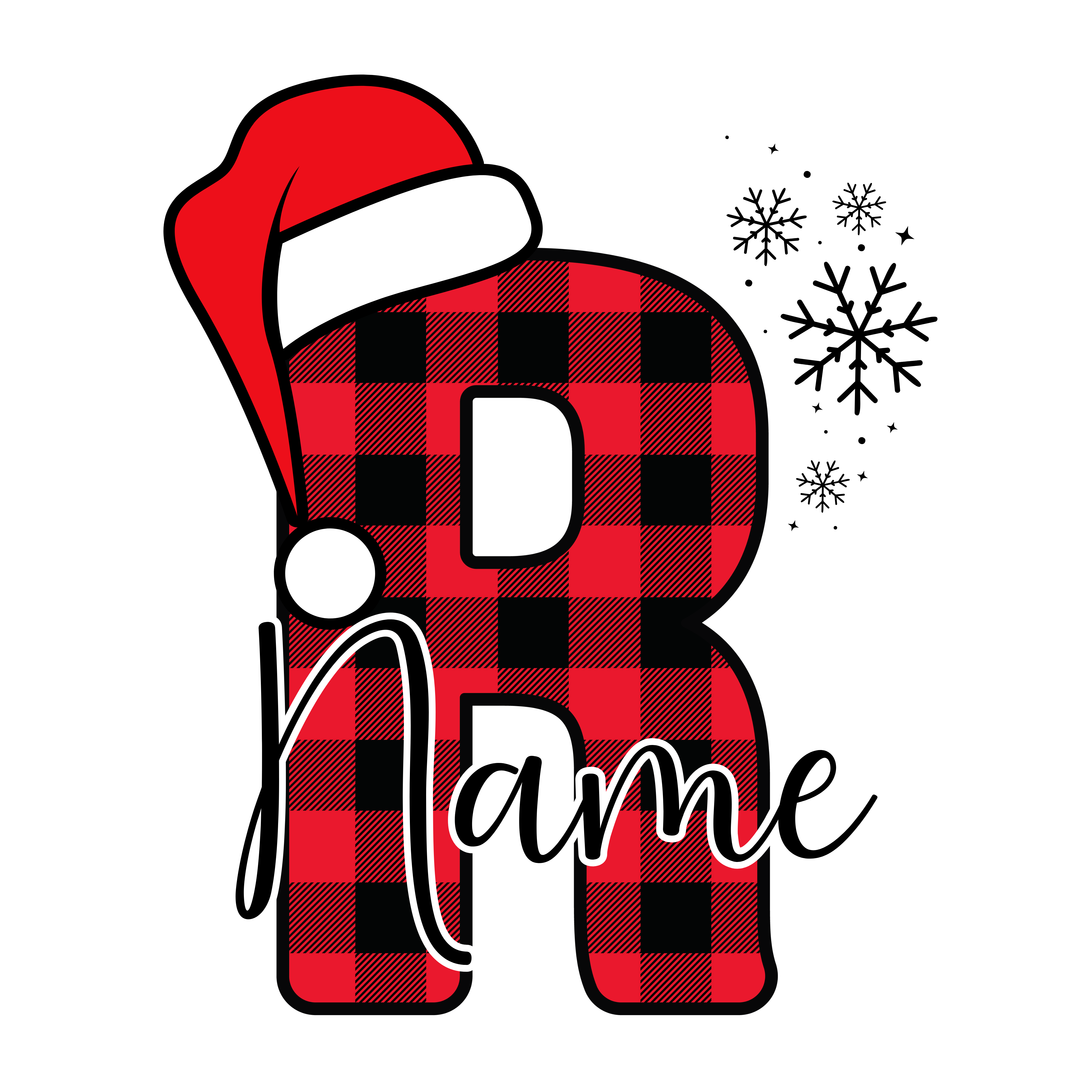 Christmas Alphabet R