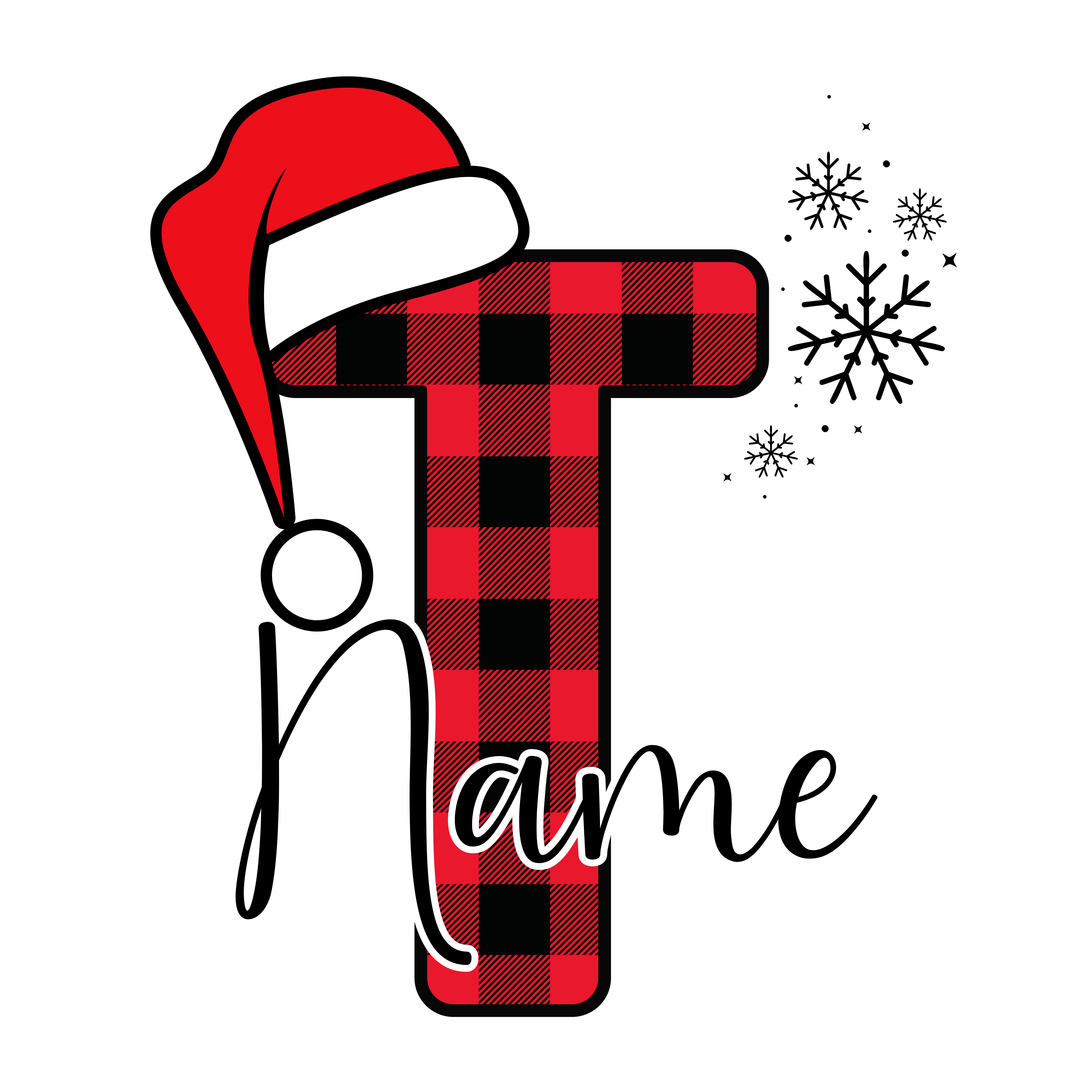 Christmas Alphabet T