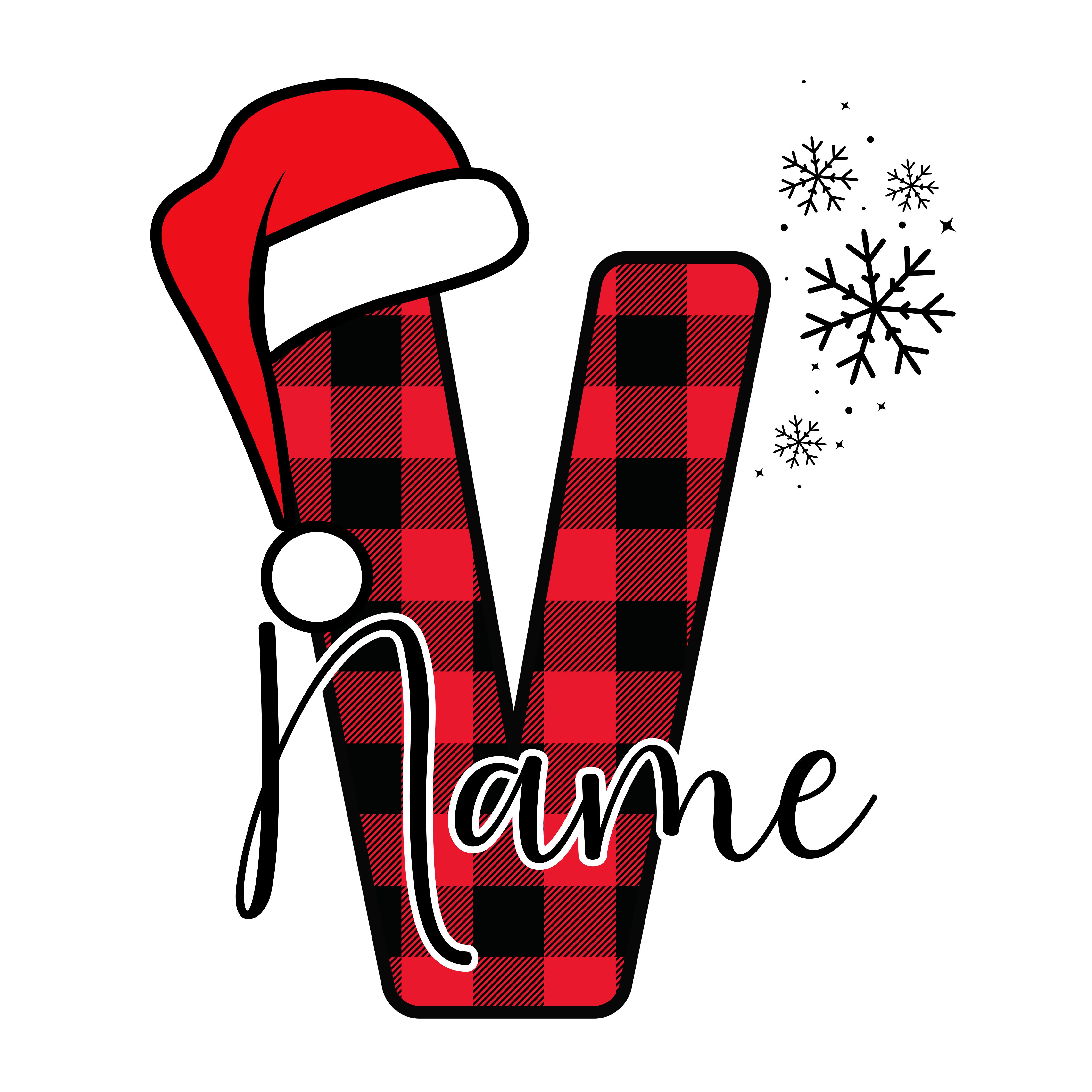 Christmas Alphabet V