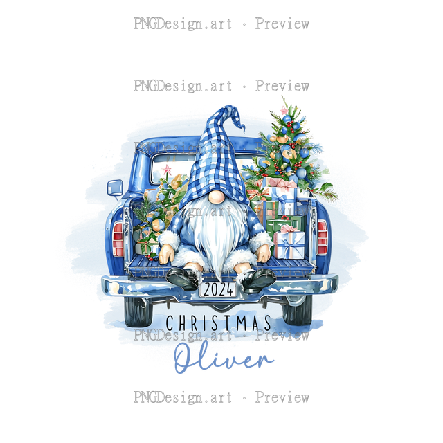 Custom Christmas Ornament 2024 3