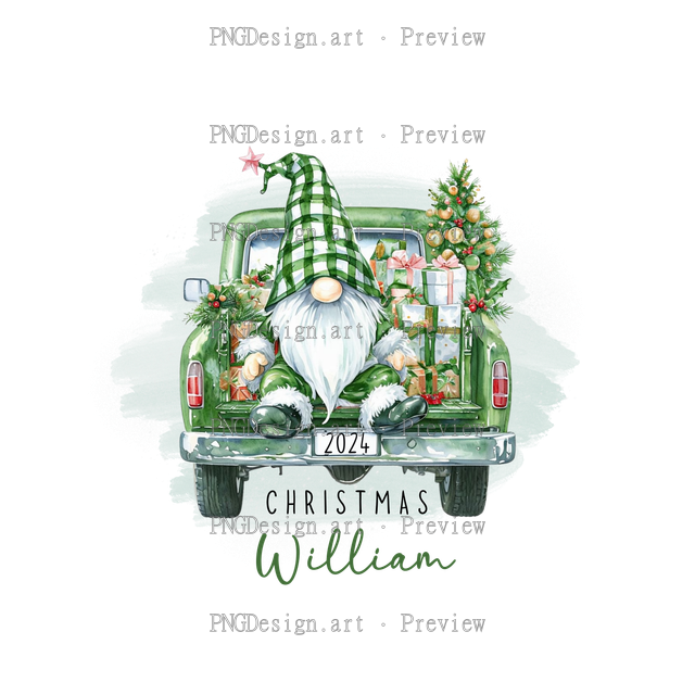 Custom Christmas Ornament 2024 4