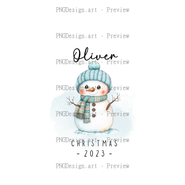 Custom Christmas Ornament 2024 Series 2 4