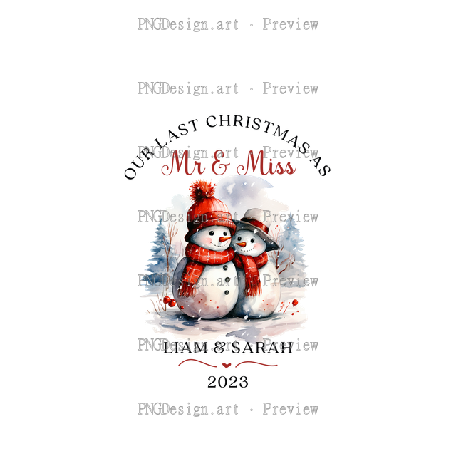 Family Christmas Ornament 9
