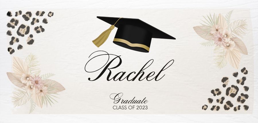 Graduate Mug - Class of 2023 (Champagne Leopard)