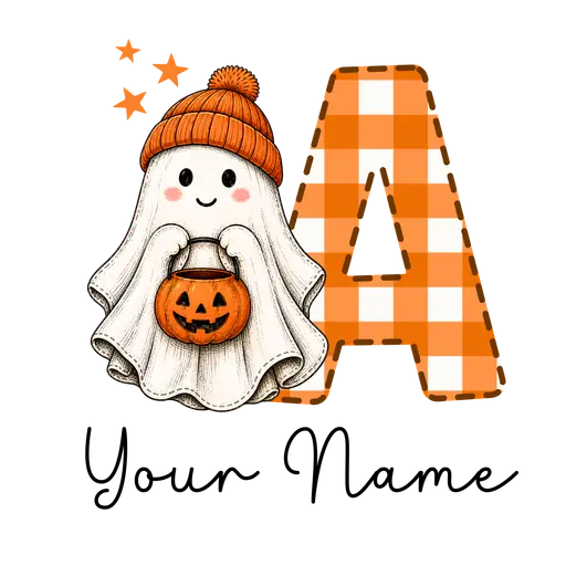 Halloween Alphabet A